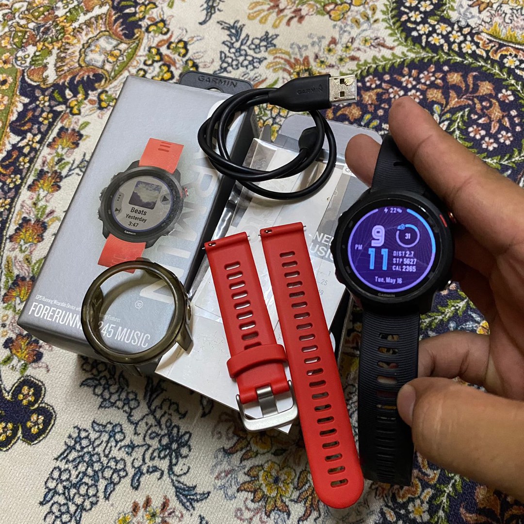 GARMIN 245 MUSIC, Men's Fashion, Watches  Accessories, Watches on Carousell
