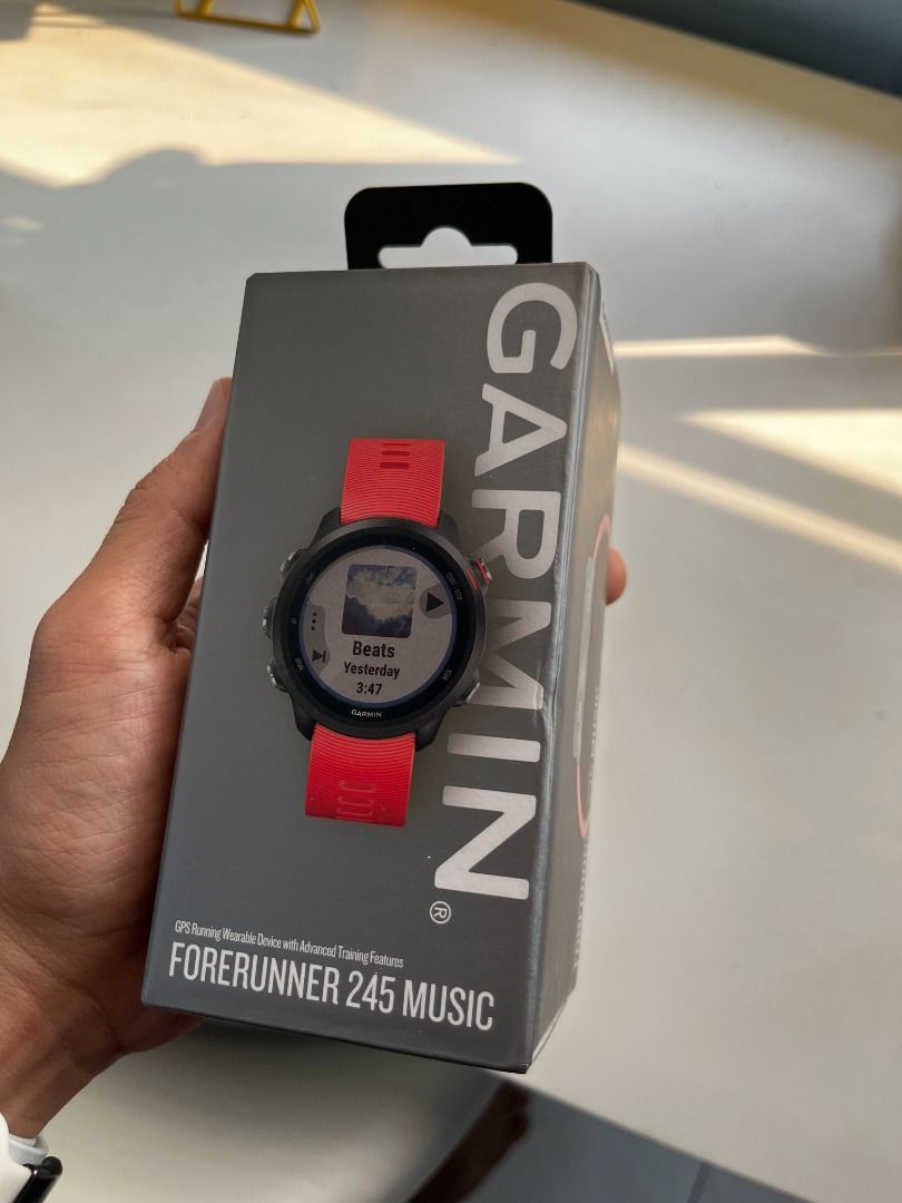 Garmin hotsell 245 red