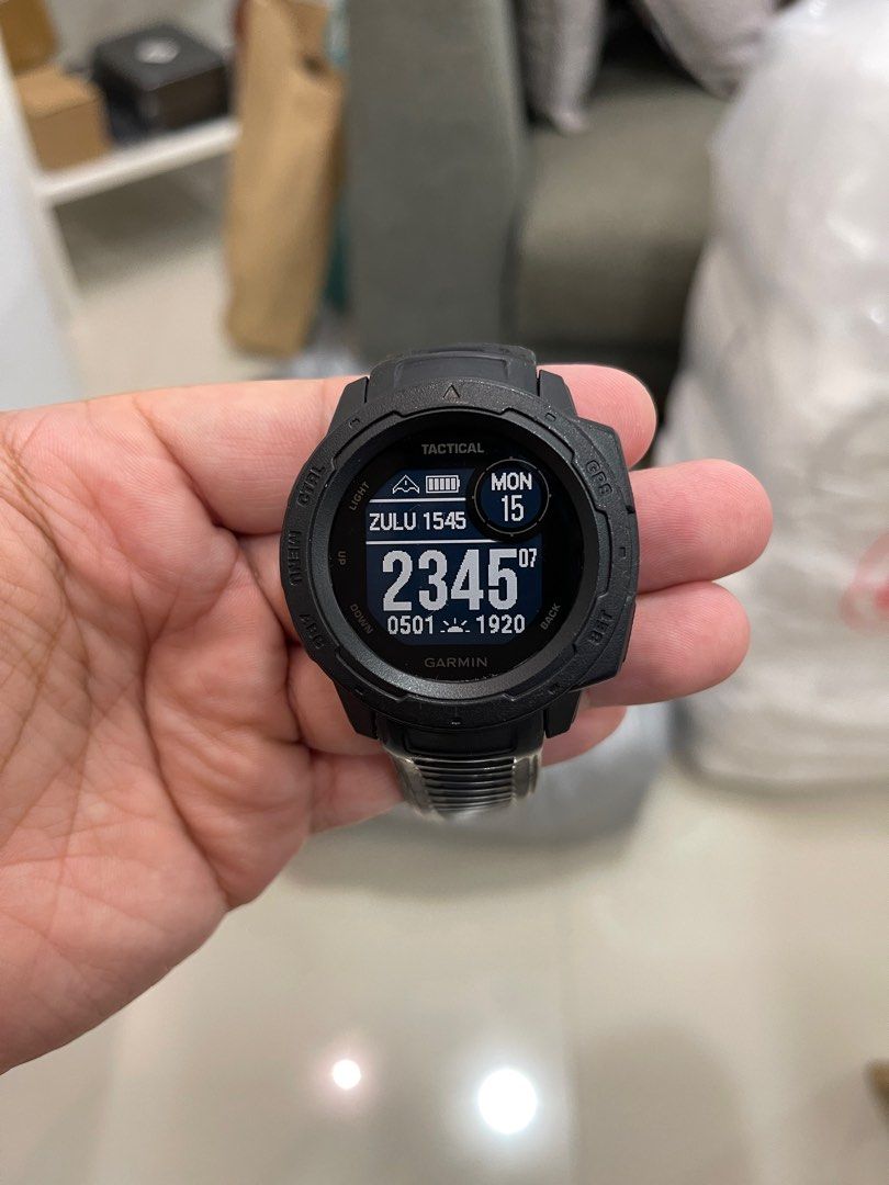 Garmin Instinct Tactical All Black used