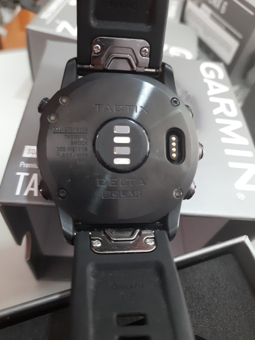 GARMIN TACTIX DELTA SOLAR GPS WATCH Men s Fashion Watches