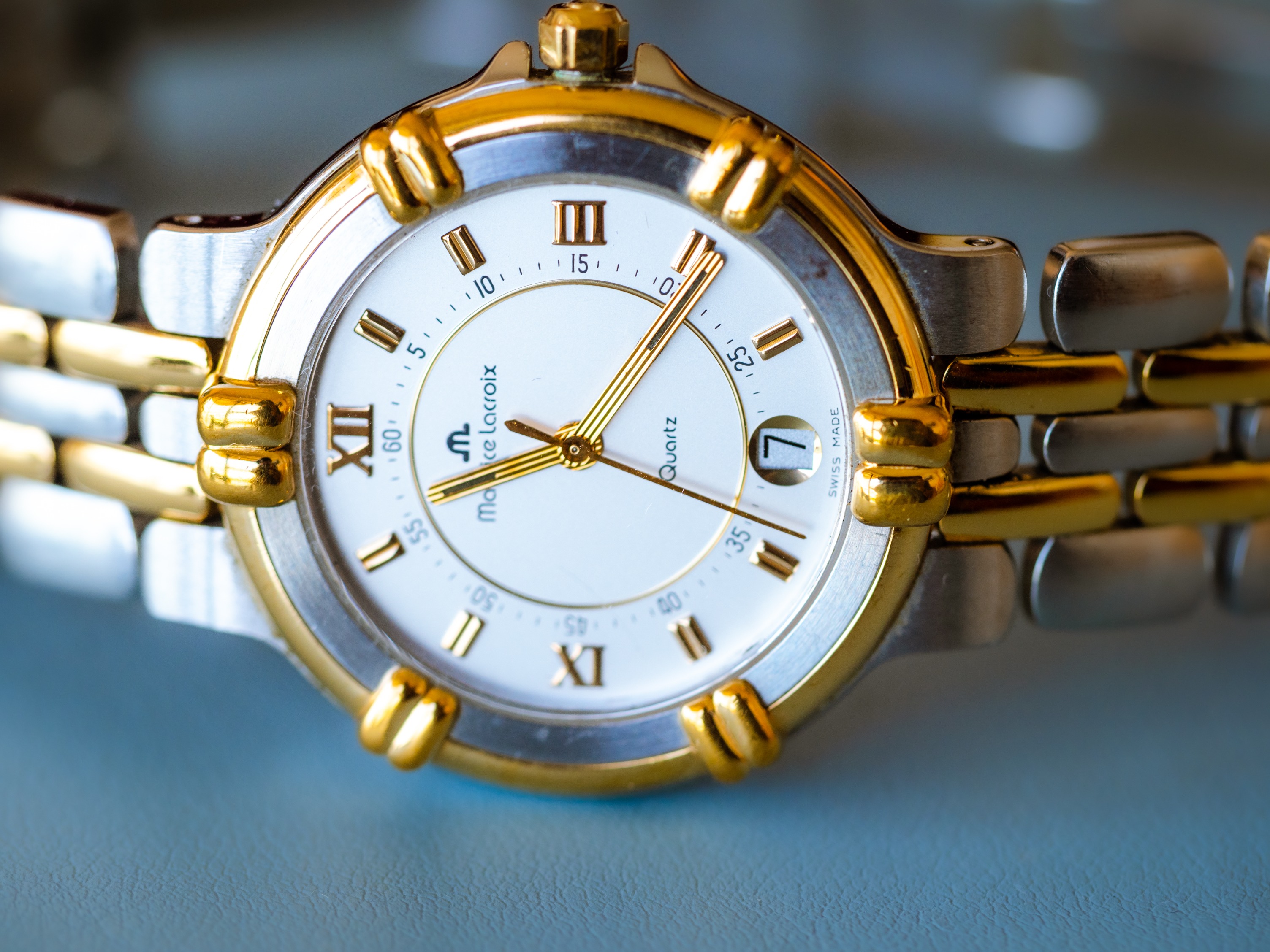 Genuine Well Maintained Maurice Lacroix Men s Quartz 95342 100m Luxury Watches on Carousell