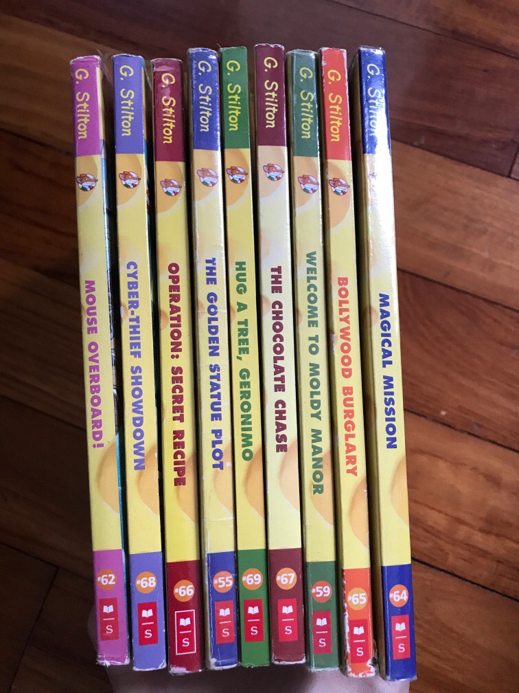 Geronimo Stilton Books (Reading level grade 4), Hobbies & Toys, Books ...