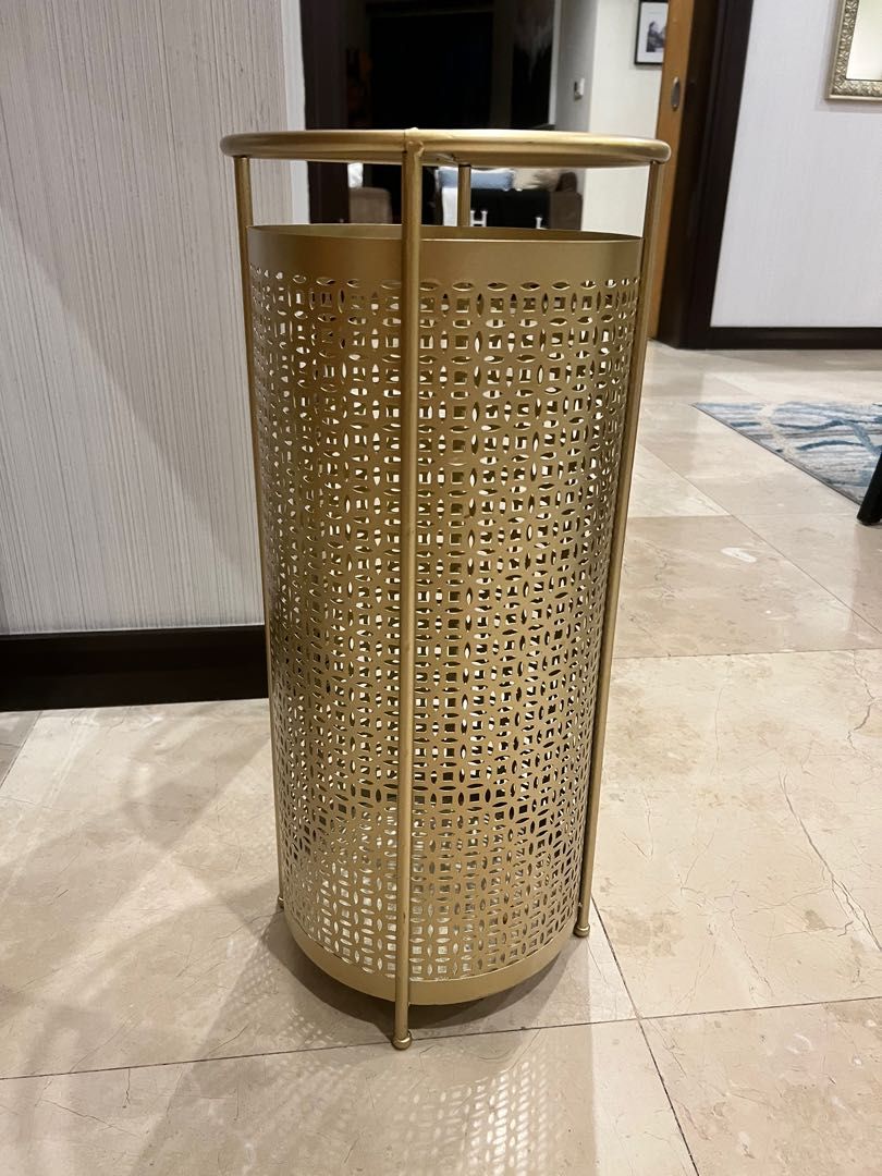 Gold Umbrella Stand, Furniture & Home Living, Home Improvement