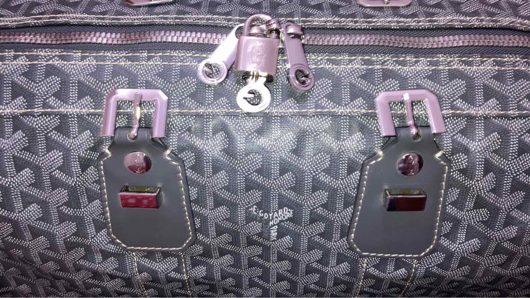 Goyard Boston 45, Luxury, Bags & Wallets on Carousell