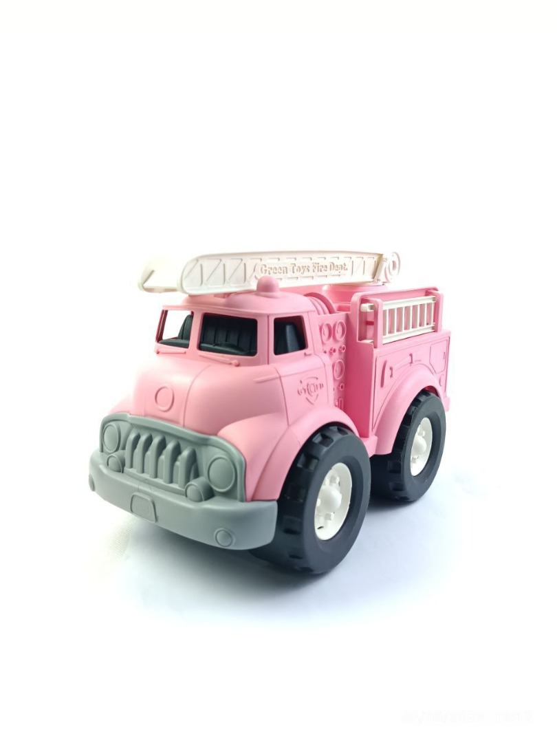 Green toys pink fire truck on sale