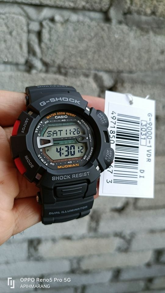 Jam g shock mudman online