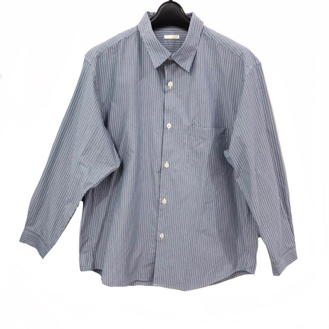 Creme Mens Uniqlo Shirt with Japanese Design Mens Fashion Tops  Sets  Tshirts  Polo Shirts on Carousell