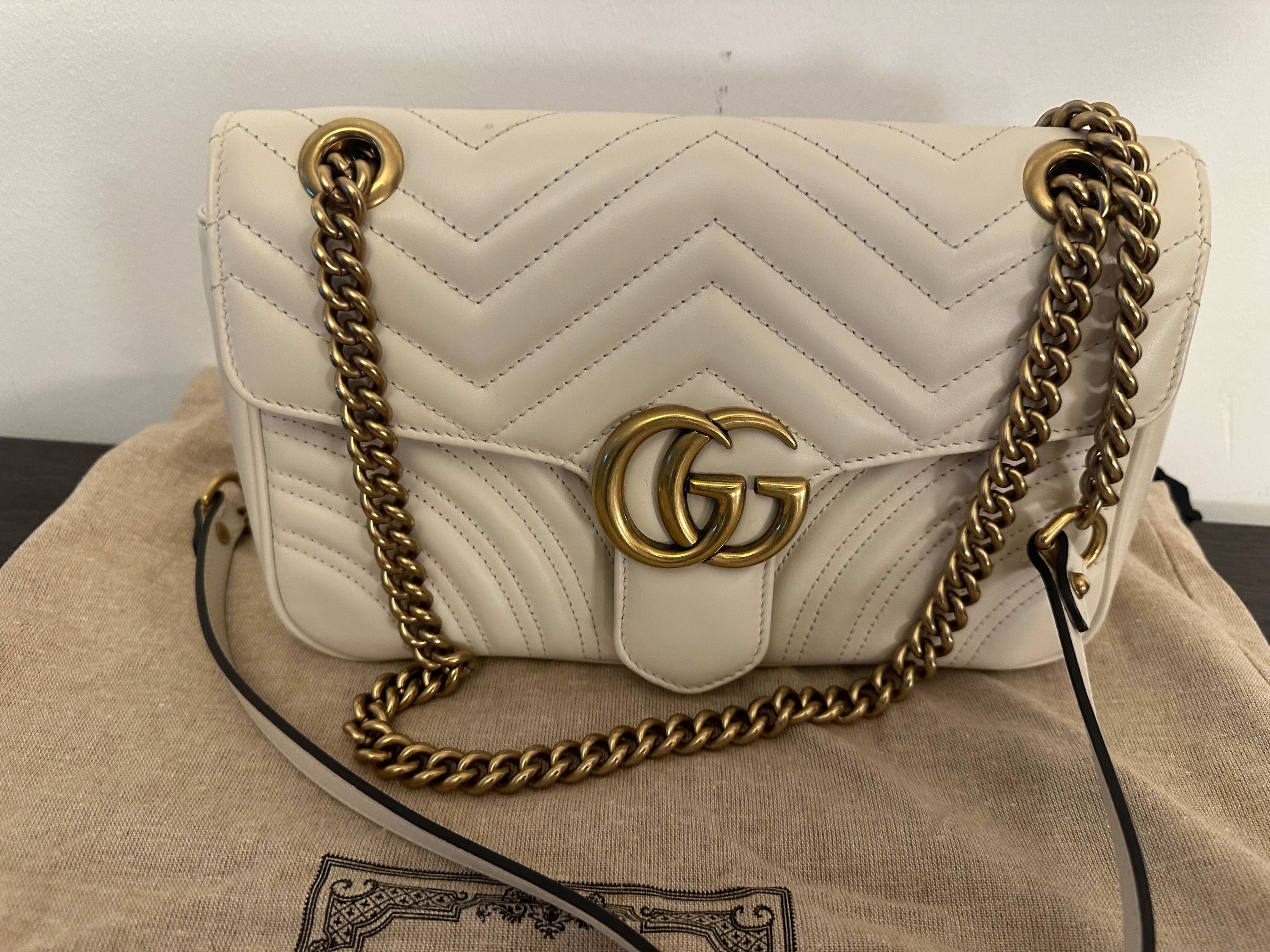 Gucci Marmont small matelass shoulder bag