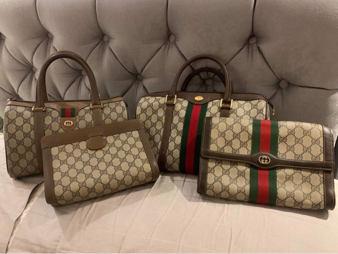 Gucci Hand bag and clutch bag Luxury Bags Wallets on Carousell