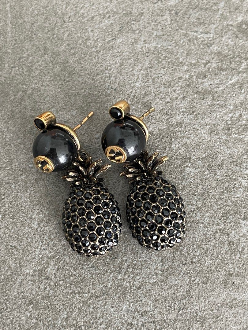 Gucci shop pineapple earrings