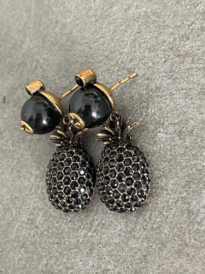Gucci pineapple earrings Carousell
