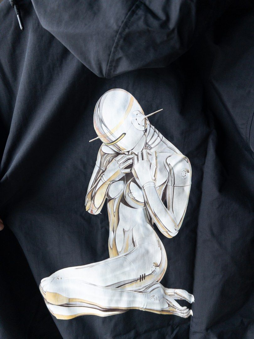 Huf x sorayama hoodie top
