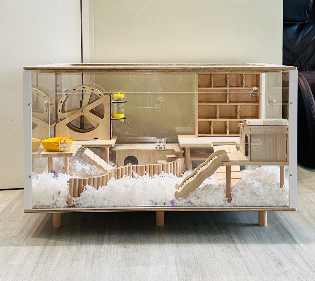 Hamster cage furniture top