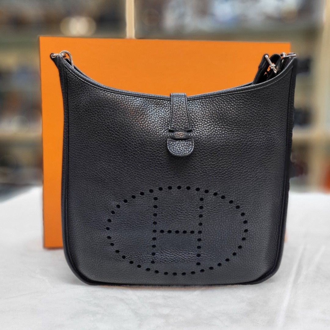 Hermes Evelyne Mini in Gold, Luxury, Bags & Wallets on Carousell