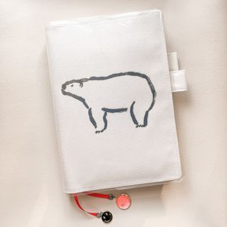 Hobonichi: Drawer Pouch Pocket (Izumi Shiokawa: Polar Bear