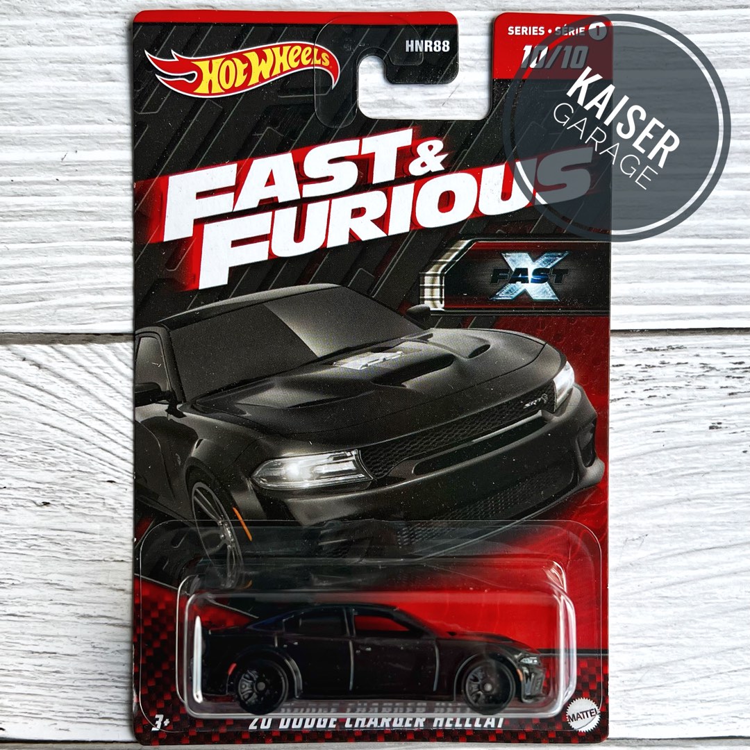 Hot Wheels Fast & Furious : '20 Dodge Charger Hellcat, Hobbies & Toys, Toys  & Games On Carousell