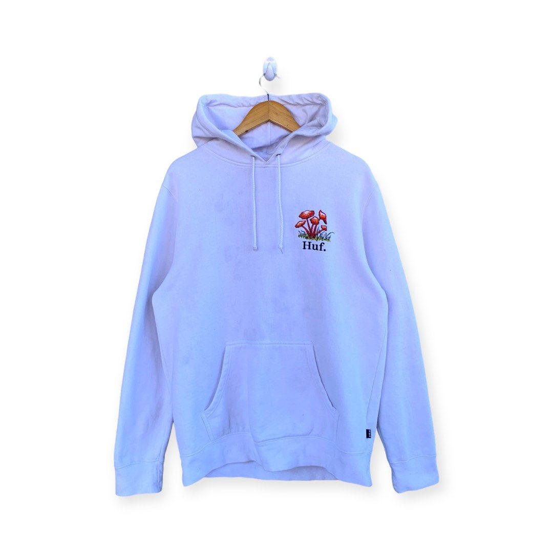 Huf worldwide light blue hoodie hot sale