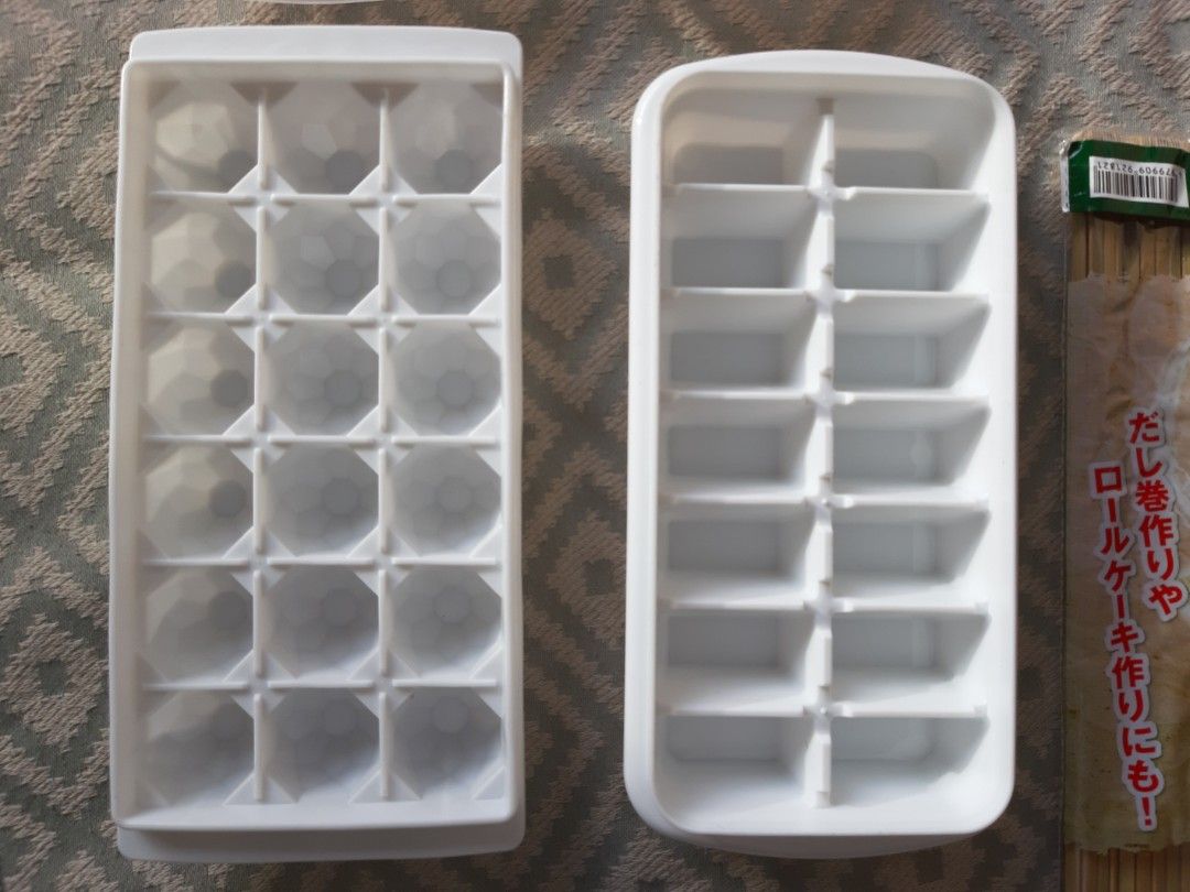 Ice cube tray/Daiso Sushi Rolling mat/fridger parts, TV & Home