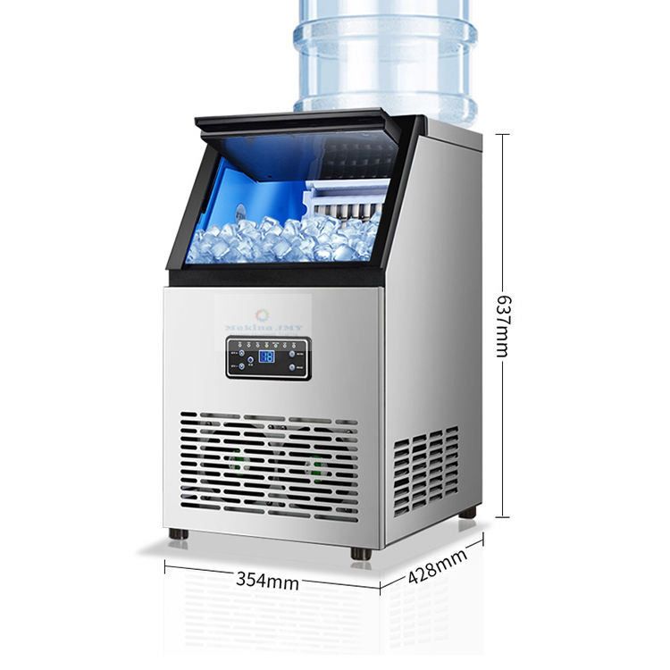 Ice Maker Machine Capacity 25kg (Category: Other Kitchen Appliances) located in Manila. Submitted by makinaryageneral.merchandise (Listing ID 1232271869, Image 2). Description: Ice production: 25kg /24h Ice storage: 11.5kg No. of ice trays: 3*8=24 cube ice Refrigerant: R290 Power: 200watts Volts: 220V~/60Hz Weight: 20.2kg .