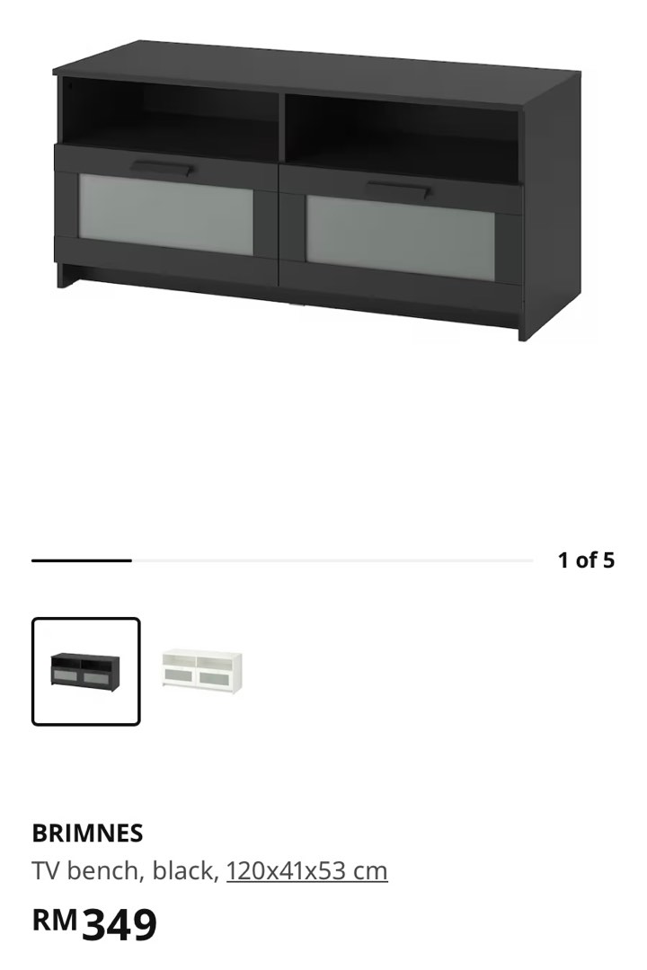 IKEA Brimnes tv , Furniture & Home Living, Furniture, TV