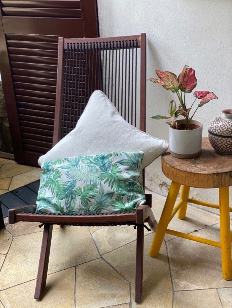 IKEA BROMMO Foldable Lounge Chair Balcony Chair Reclining Chair Lounger