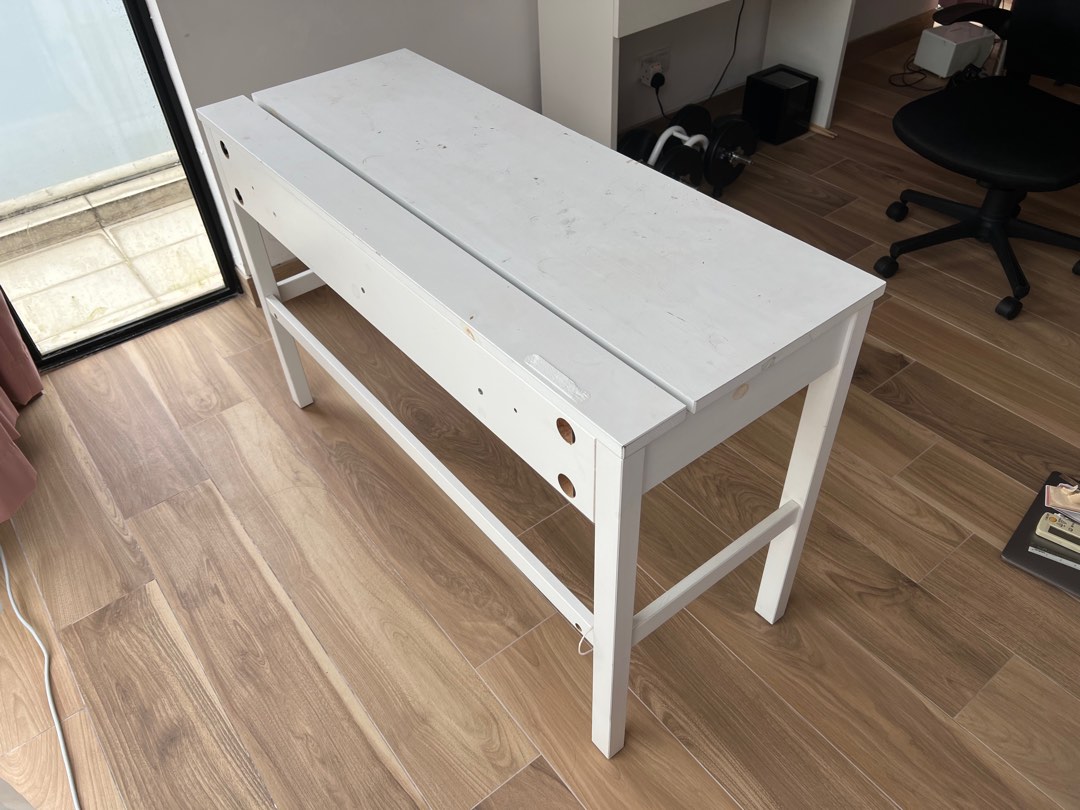 IKEA Hemnes Desk with 2 Drawers, Furniture & Home Living, Furniture