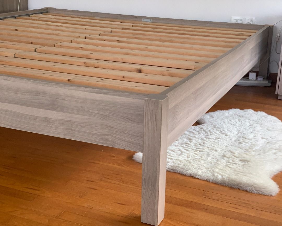 Ikea nyvoll on sale king bed frame
