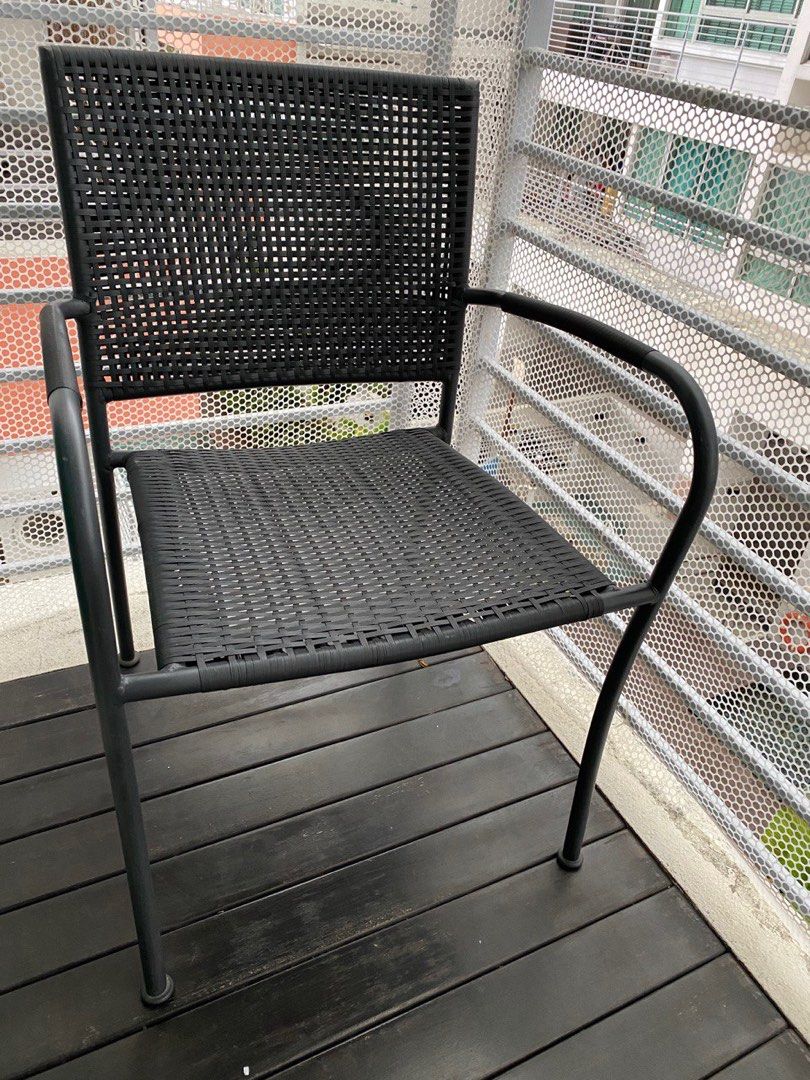 IKEA outdoor chair, Furniture & Home Living, Outdoor Furniture on Carousell