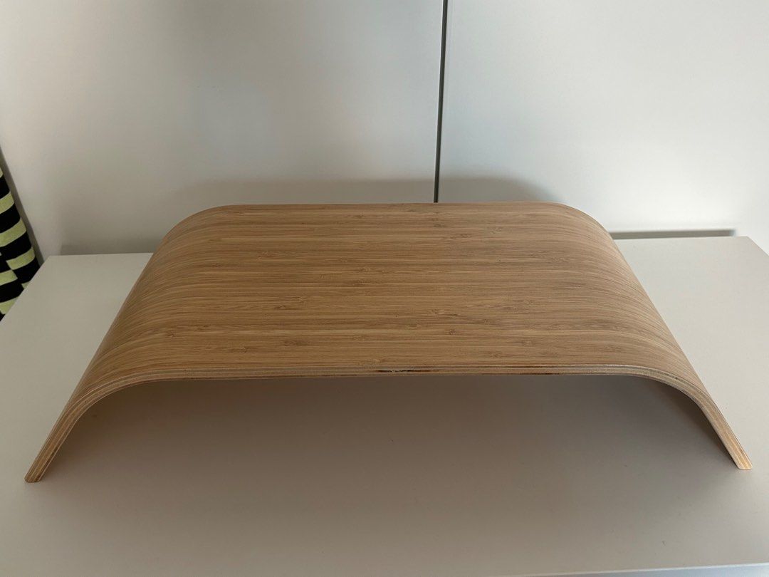 SIGFINN bamboo veneer, Monitor stand, fixed height - IKEA