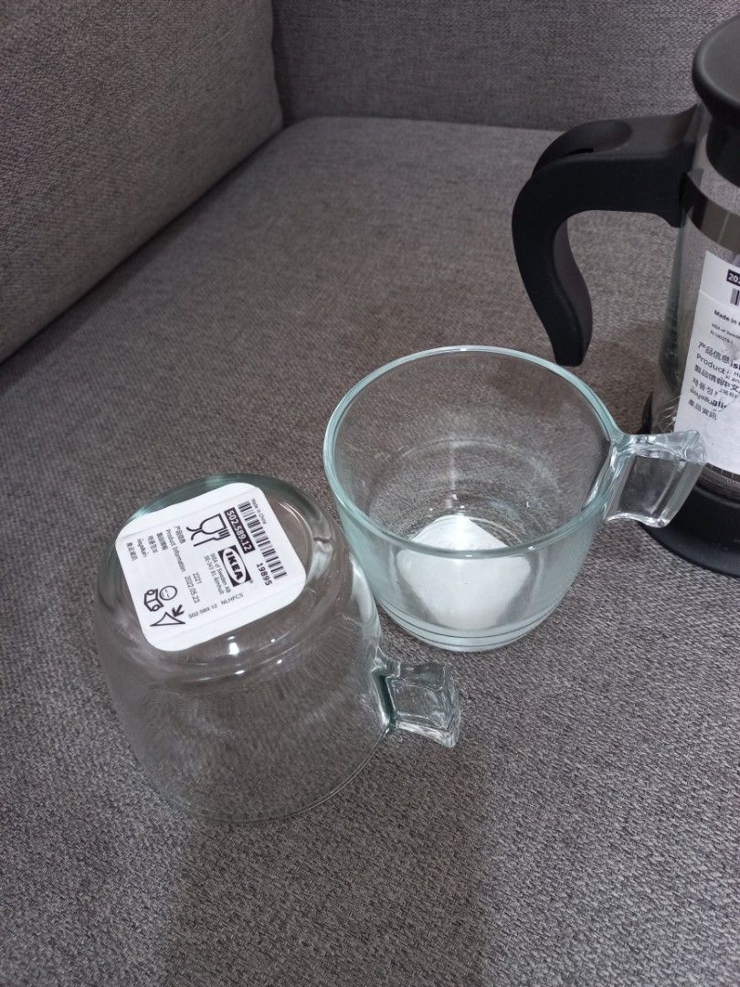 IKEA UPPHETTA French Coffee Press 0.4L, Furniture & Home Living