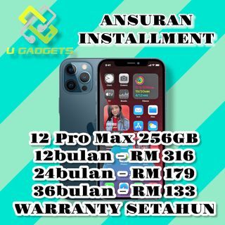 iPhone 12 Pro Max / 12 Pro / 12 Ansuran & Cash