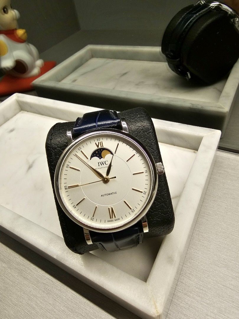 IWC SCHAFFHAUSEN PORTOFINO AUTOMATIC MOON PHASE 40MM IW459401