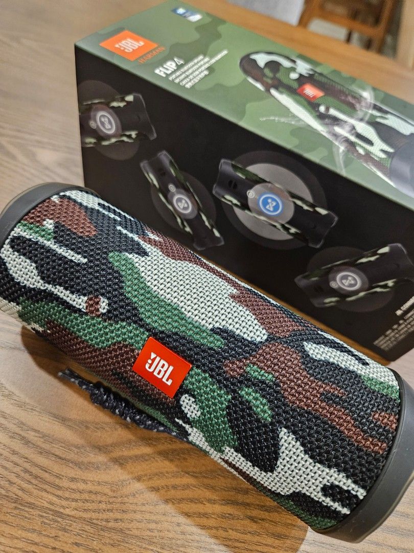 Jbl speaker cheap flip 4 camo