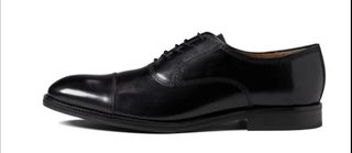 Mens black dress top shoes johnston and murphy