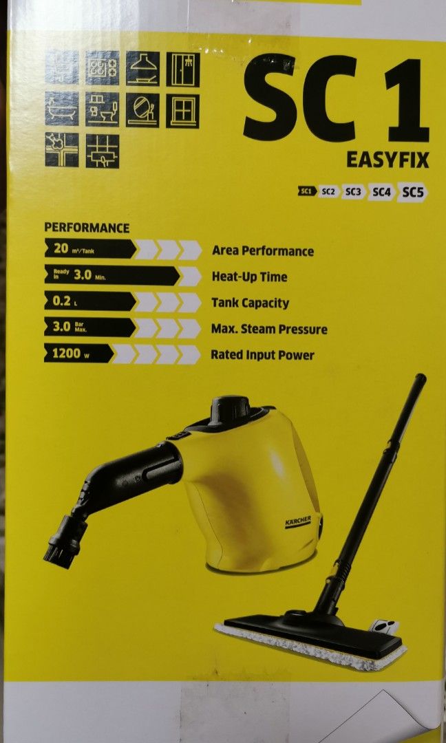 Karcher Steam Cleaner, TV & Home Appliances, Vacuum Cleaner & Housekeeping on Carousell