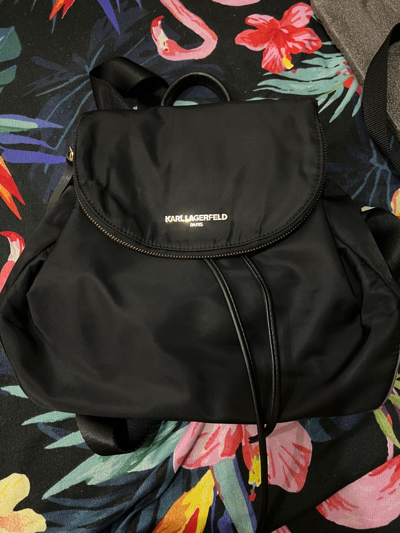 Karl Lagerfeld small backpack on Carousell