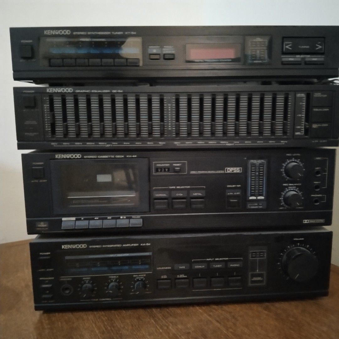 Kenwood stereo integrated amplifier KA 54 on Carousell