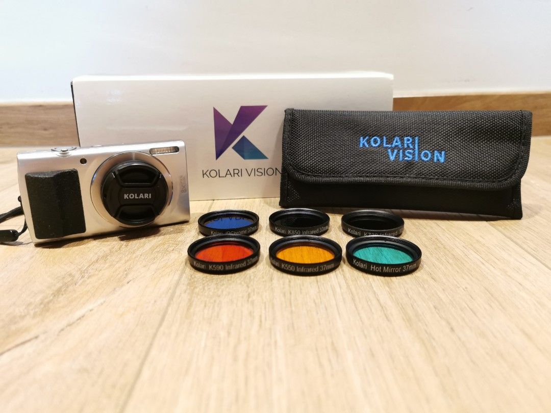 Kolari pocket full spectrum camera with IR filters, Photography