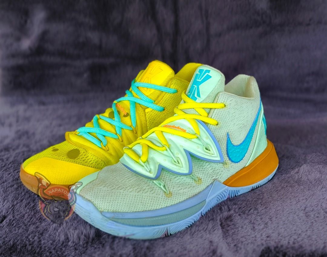 KYRIE IRVING SPONGEBOB BASKETBALL SHOES SIZE 7