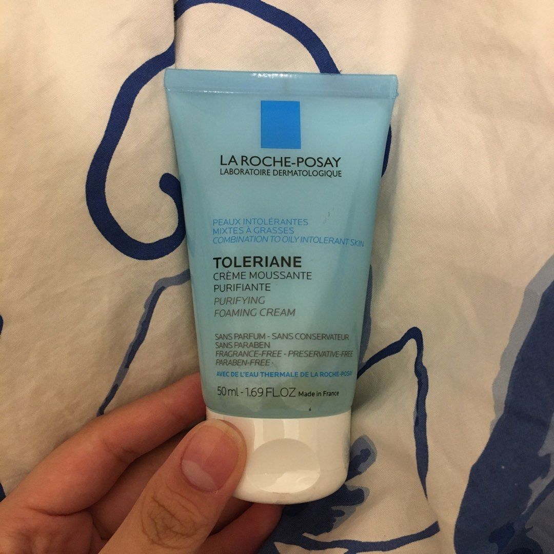 La Roche Posay Toleriane Purifying Foam Cleanser 50ml, Kesehatan