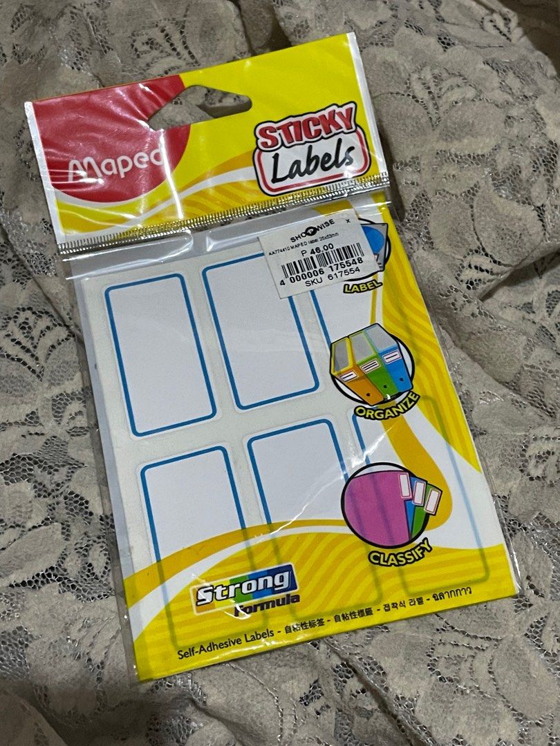 Label stickers (Category: Craft Supplies & Tools) located in Quezon City. Submitted by iamverrynice (Listing ID 1232228232, Image 1). Description: .