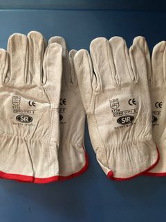 Leather gloves (size 8 and 9)