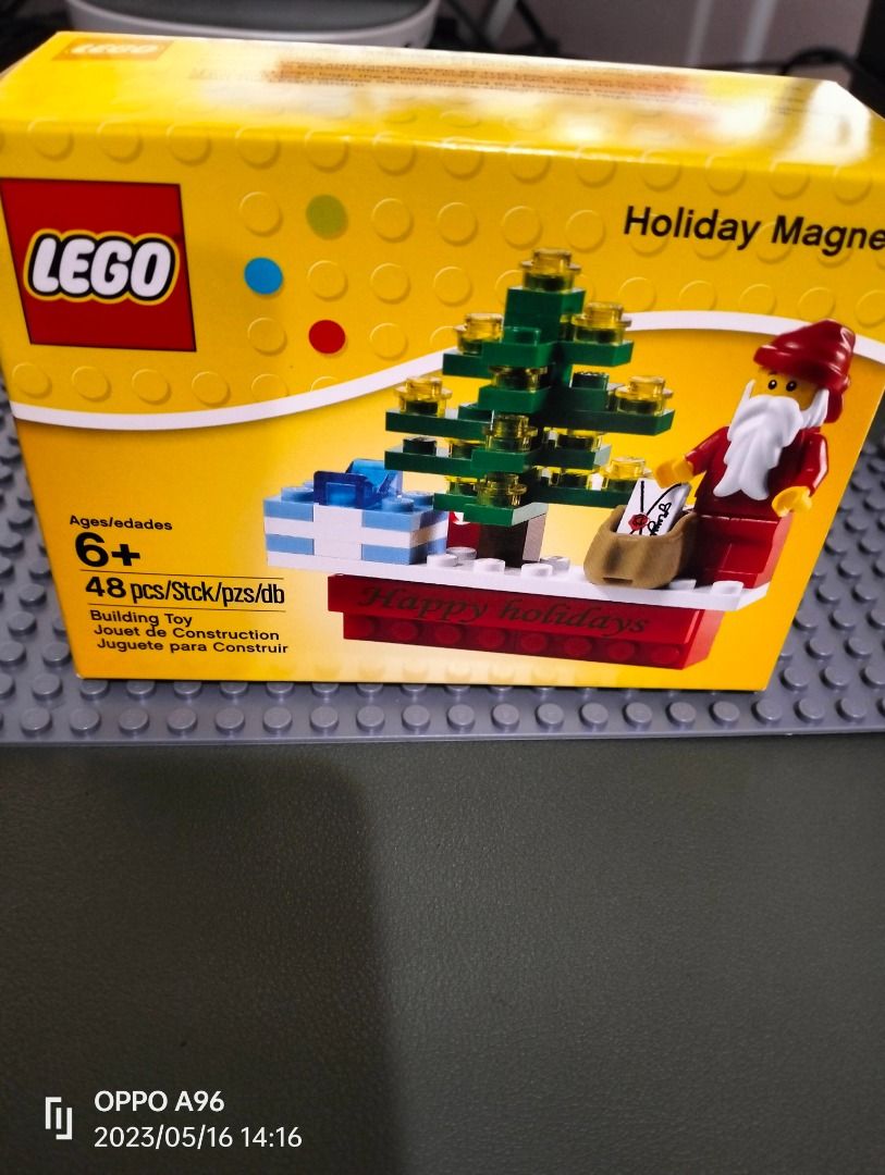 Lego holiday new arrivals magnet