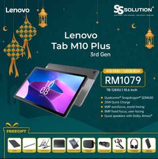 Lenovo M10 Plus 10.3 inch Tablet 4GB RAM 128GB ROM