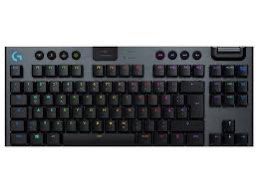Logitech G915 Tkl Tenkeyless Lightspeed Wireless Rgb Mechanical Gaming Keyboard (Gl Clicky)