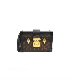 Authentic Louis Vuitton Preowned Monogram Studded Petite Malle With Dust Bag  for Sale in Mineola, NY - OfferUp