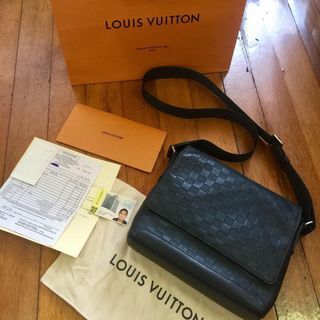 N40010 Louis Vuitton 2018 Men House Damier Cobalt Matchpoint Messenger