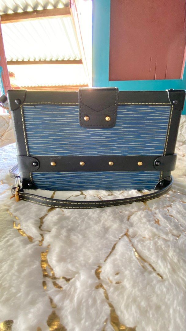 Louis Vuitton Petite Malle EPI Denim Bag Archives - Talking With Tami