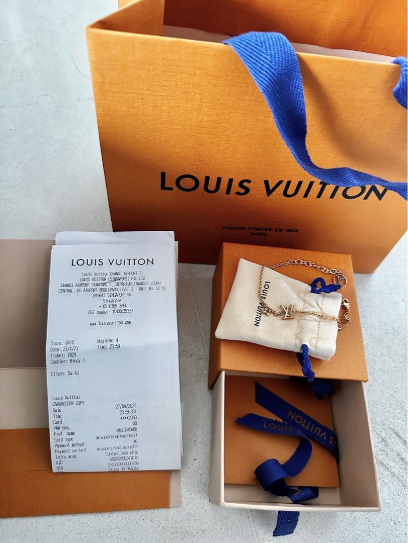 Shop Louis Vuitton MONOGRAM 2022 SS Lv iconic bracelet (M00587) by PORtouch