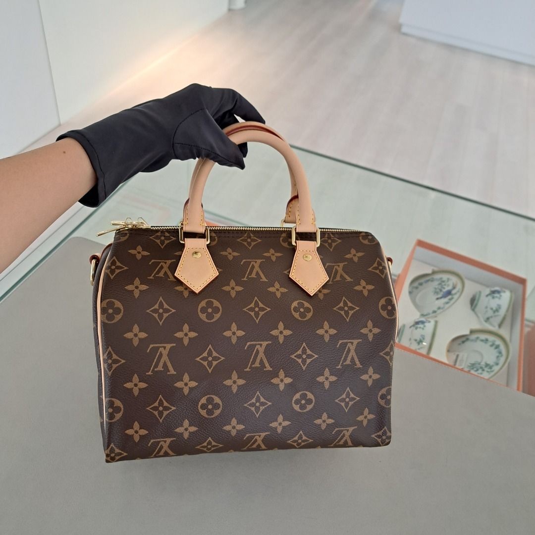 LOUIS VUITTON M41113 SPEEDY BANDOULIERE 25CM MONOGRAM CANVAS WITH